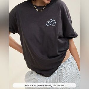 Aerie Grey Short Sleeve Tee